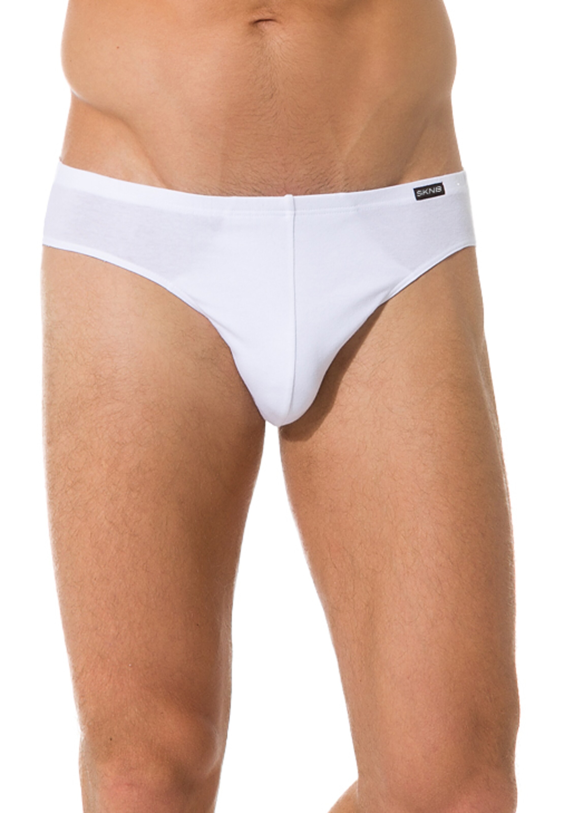 Slip Skiny en blanc : devant