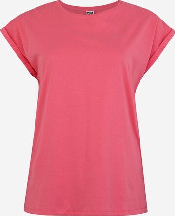 Urban Classics T-shirt i rosa: framsida