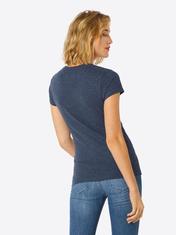 T-shirt Superdry en bleu : derrière