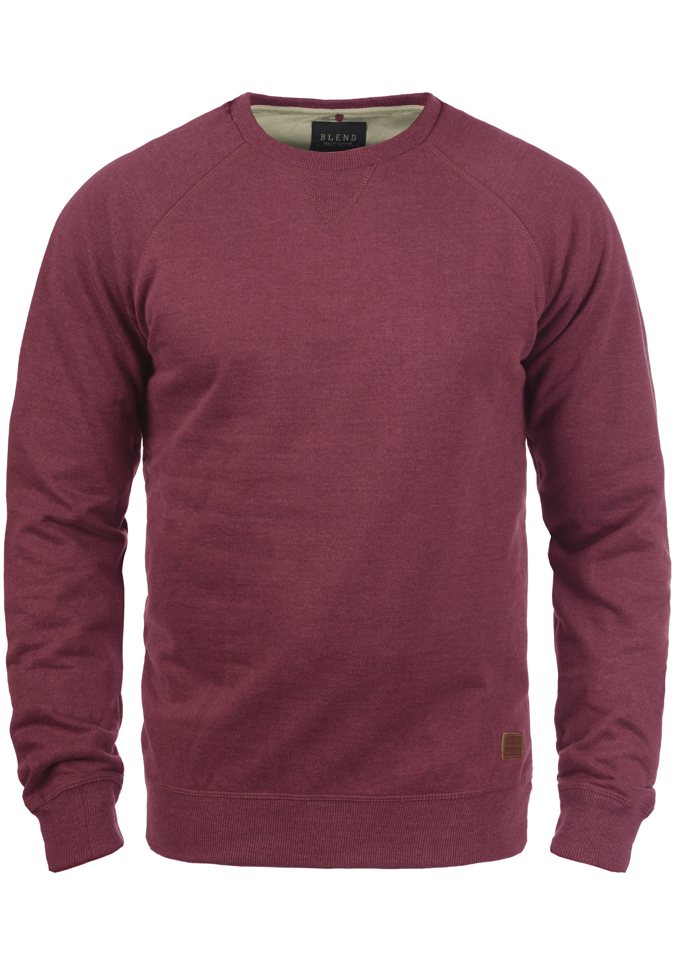 BLEND - Sweatshirt 'Alex' em vermelho: frente