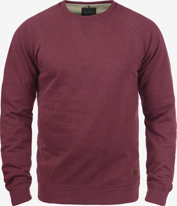 BLEND Sweatshirt 'Alex' in Rood: voorkant