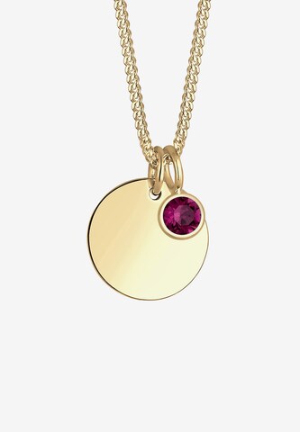 ELLI Kette 'Geburtsstein' in Gold