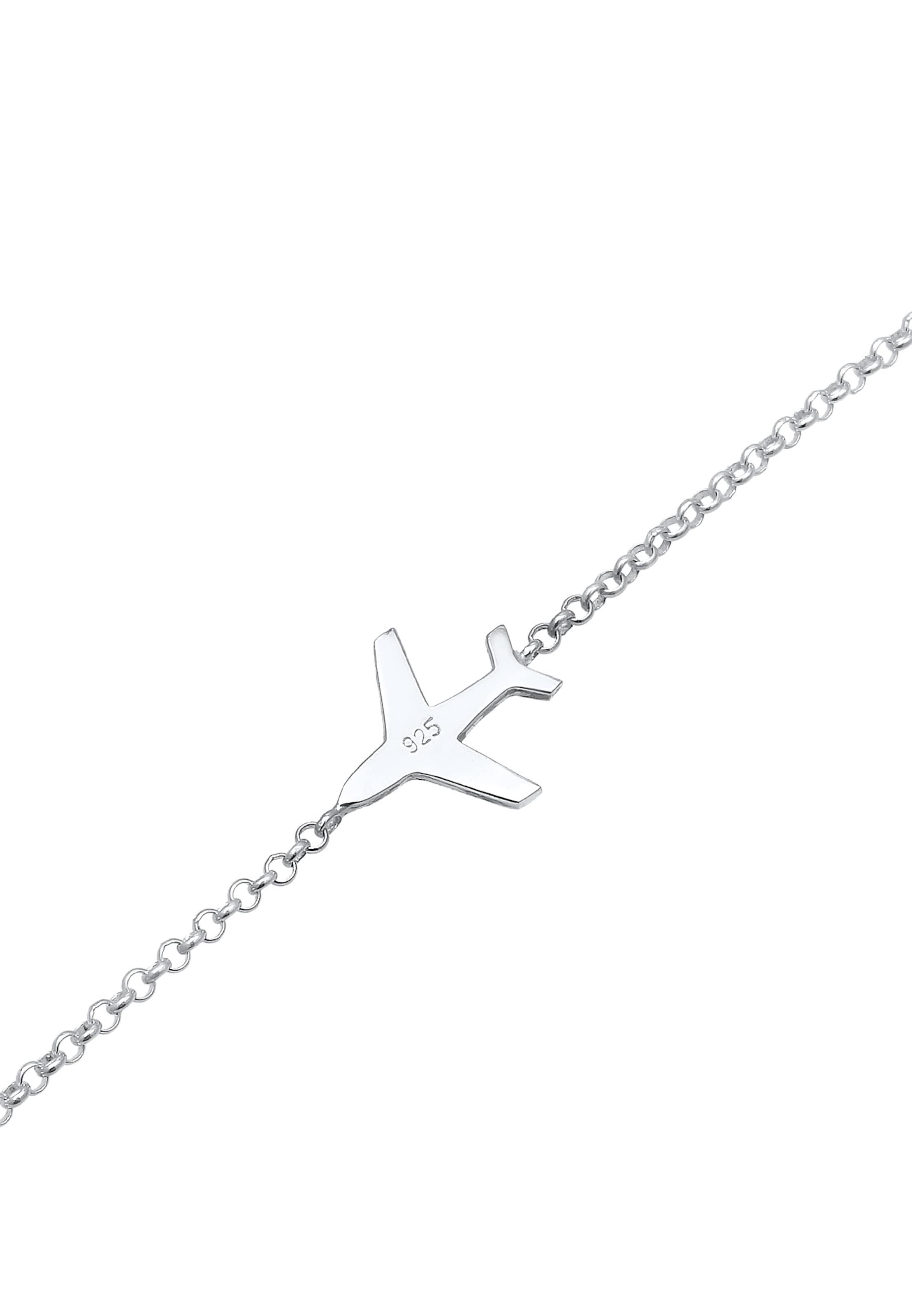 sudrabs ELLI Rokassprādze 'Flugzeug'