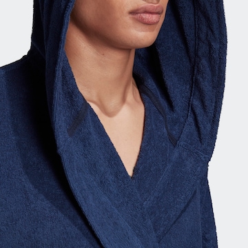 ADIDAS SPORTSWEAR Short Bathrobe 'Ing Gown' in Blue