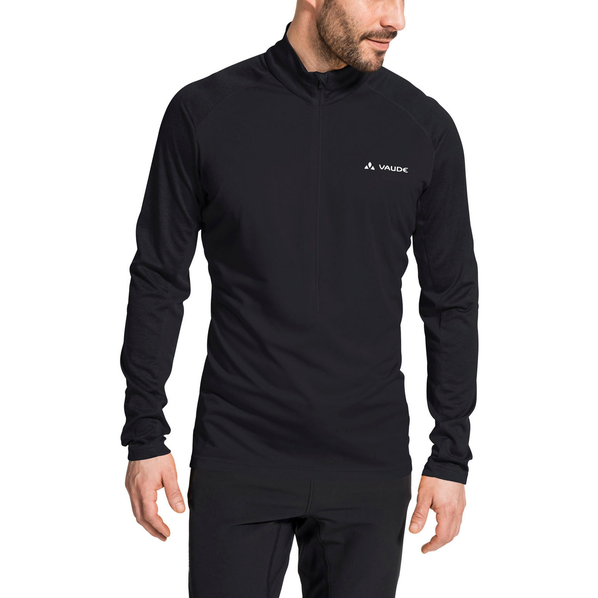 VAUDE Shirt 'Larice Light II' in Schwarz: Vorderseite
