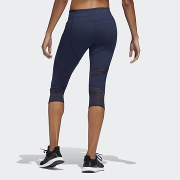 ADIDAS SPORTSWEAR Skinny Sporthose in Blau