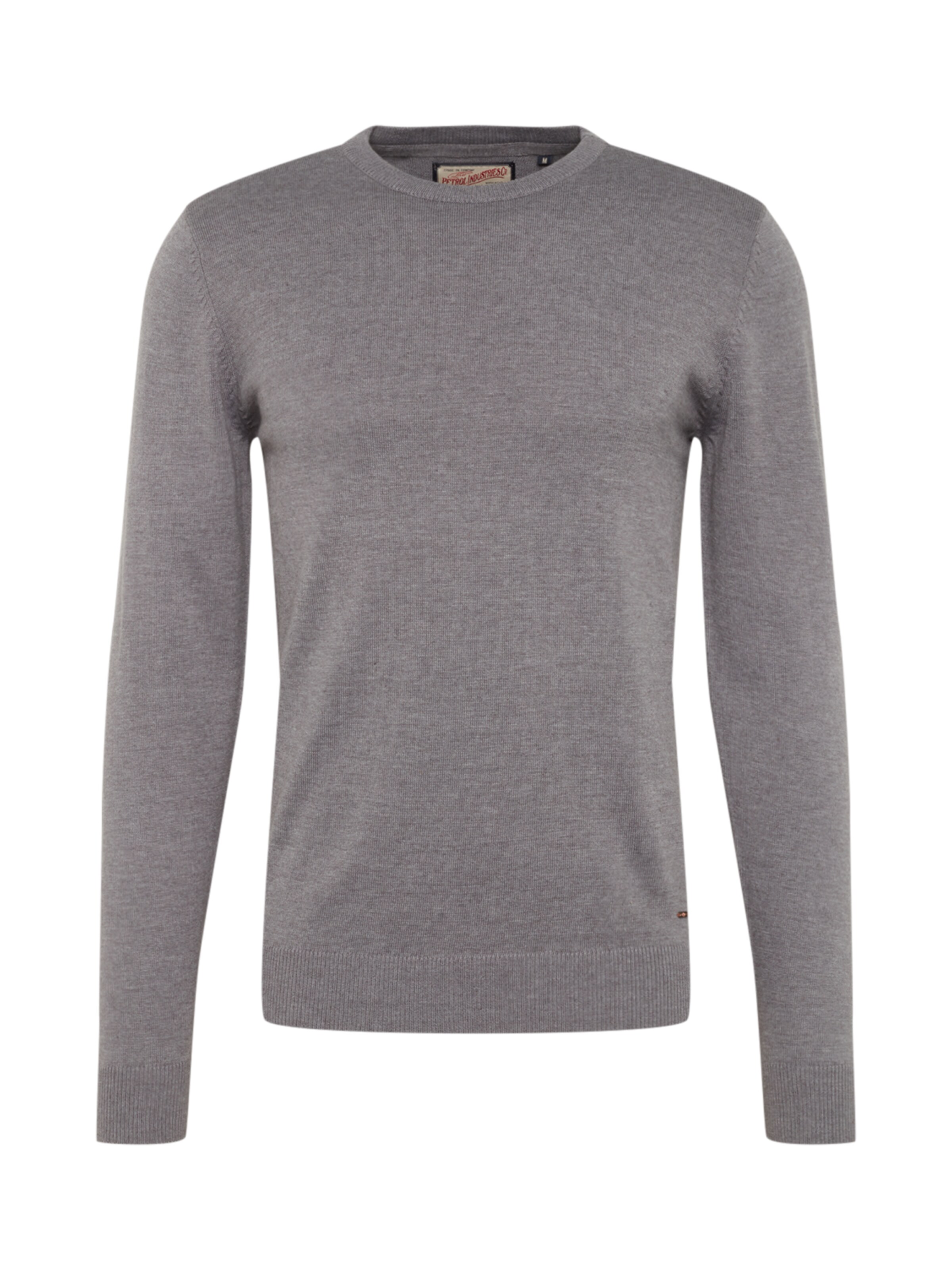 Petrol Industries - Trui in de kleur Grijs gemêleerd