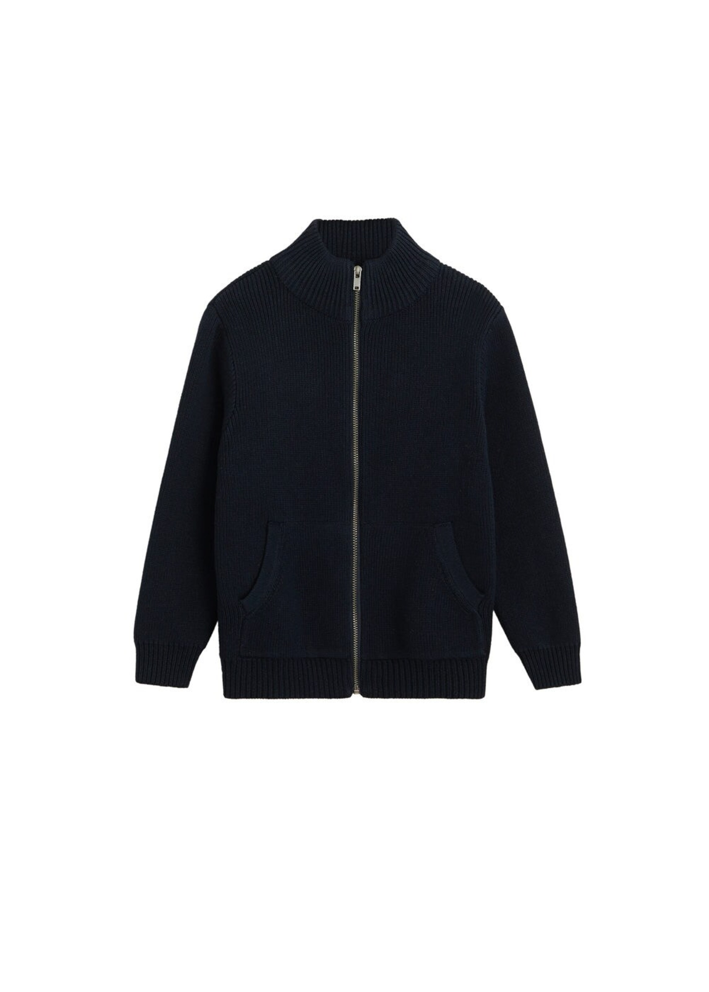 MANGO KIDS Cardigan  'Davicin' in Blau: Vorderseite