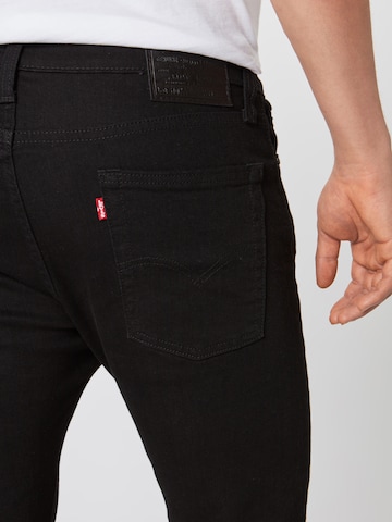 LEVI'S ® Skinny Jeans '510' in Zwart