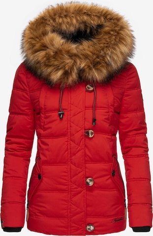 NAVAHOO Winter Jacket 'Zoja' in Red