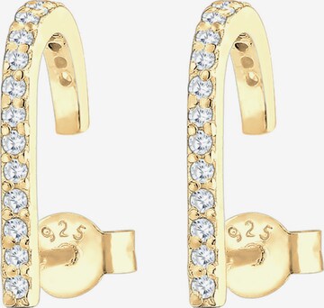 ELLI Earrings 'Suspender' in Gold: front
