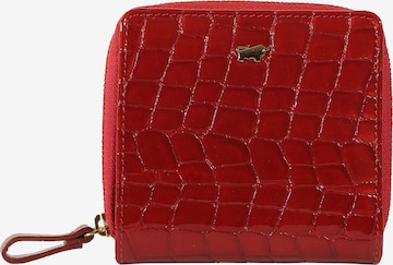 Braun Büffel Wallet 'Verona' in Red: front