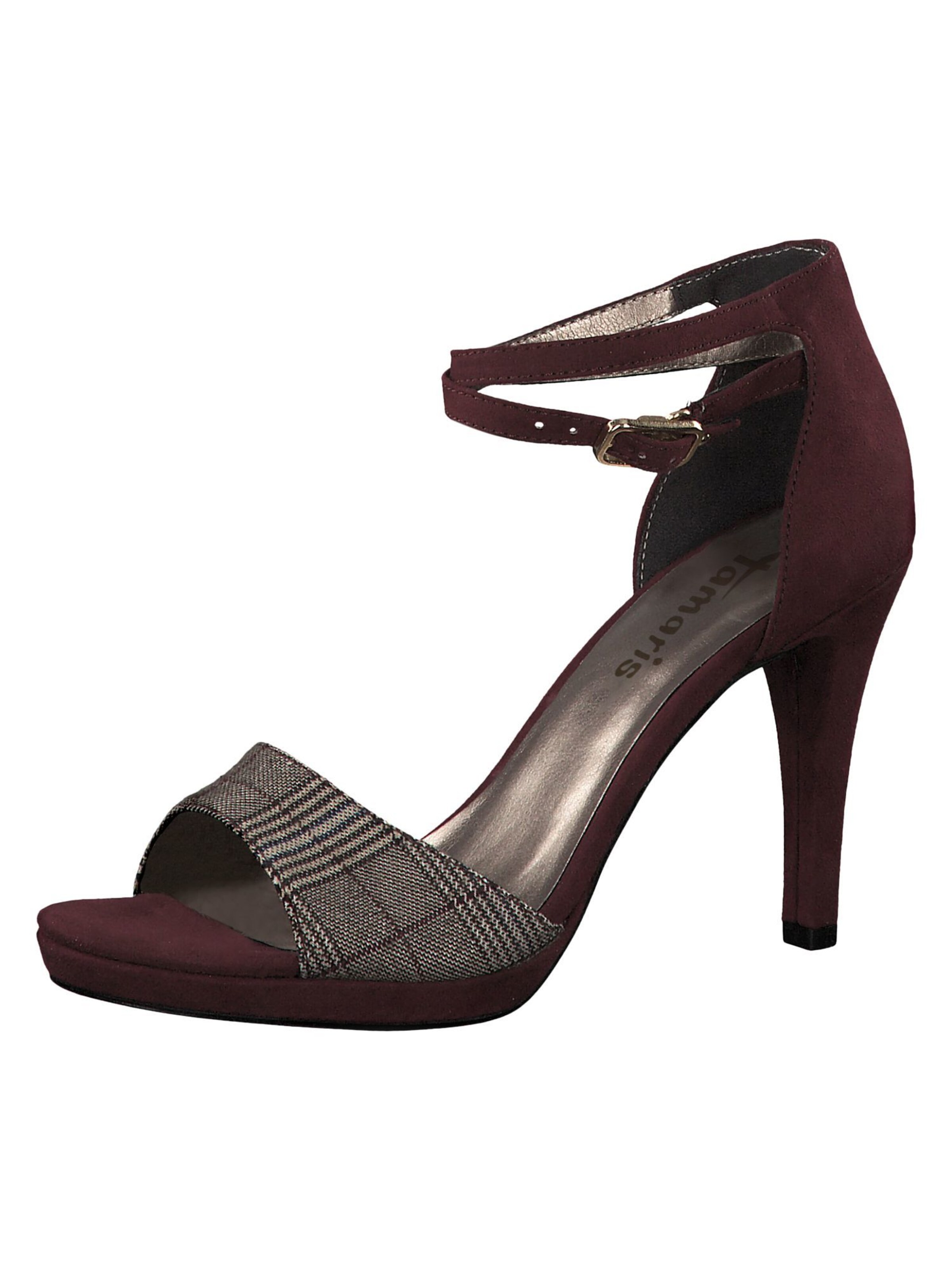 TAMARIS - Sandaal in de kleur Bordeaux