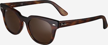 Ray-Ban Zonnebril 'METEOR' in Bruin: voorkant