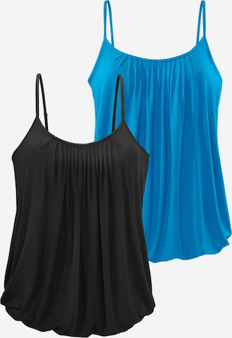 LASCANA Top in Blauw: voorkant