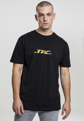 T-Shirt 'THC' Mister Tee en noir : devant