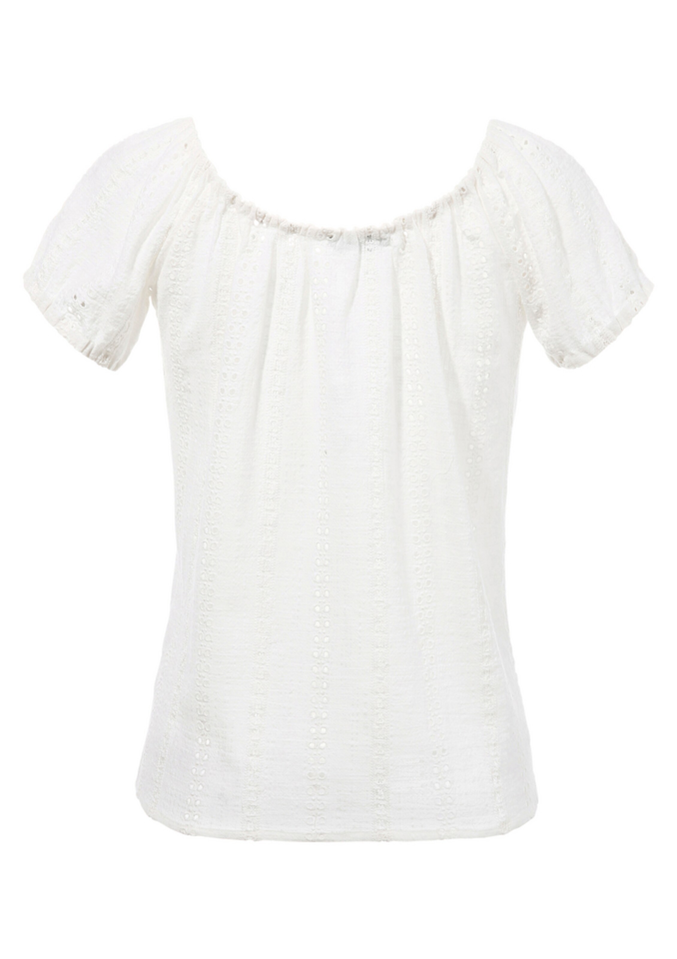 COUNTRY LINE - Trachtenbluse in Leinenoptik in creme