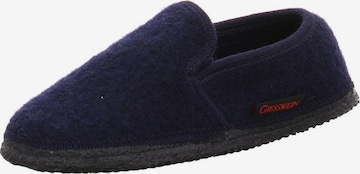 GIESSWEIN - Pantufa em azul: frente