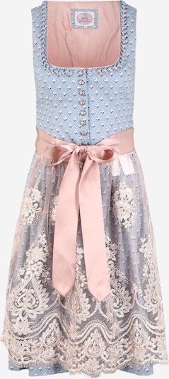 MARJO "Dirndl" stila kleita 'Macie', krāsa - debeszils / rožkrāsas, Preces skats