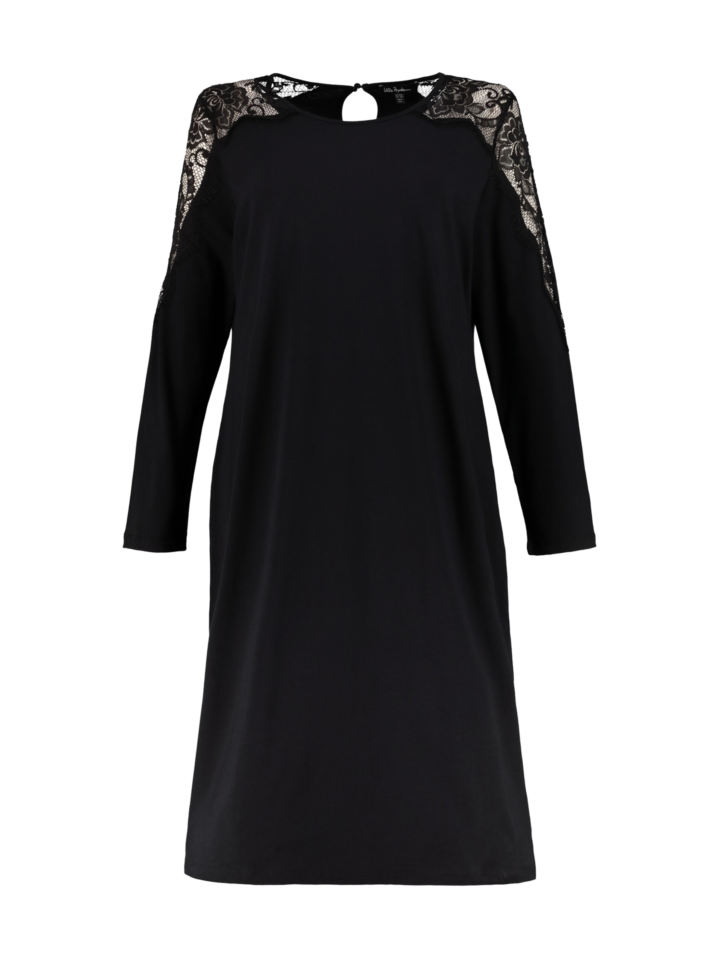 Ulla Popken - Nachthemd in de kleur Zwart