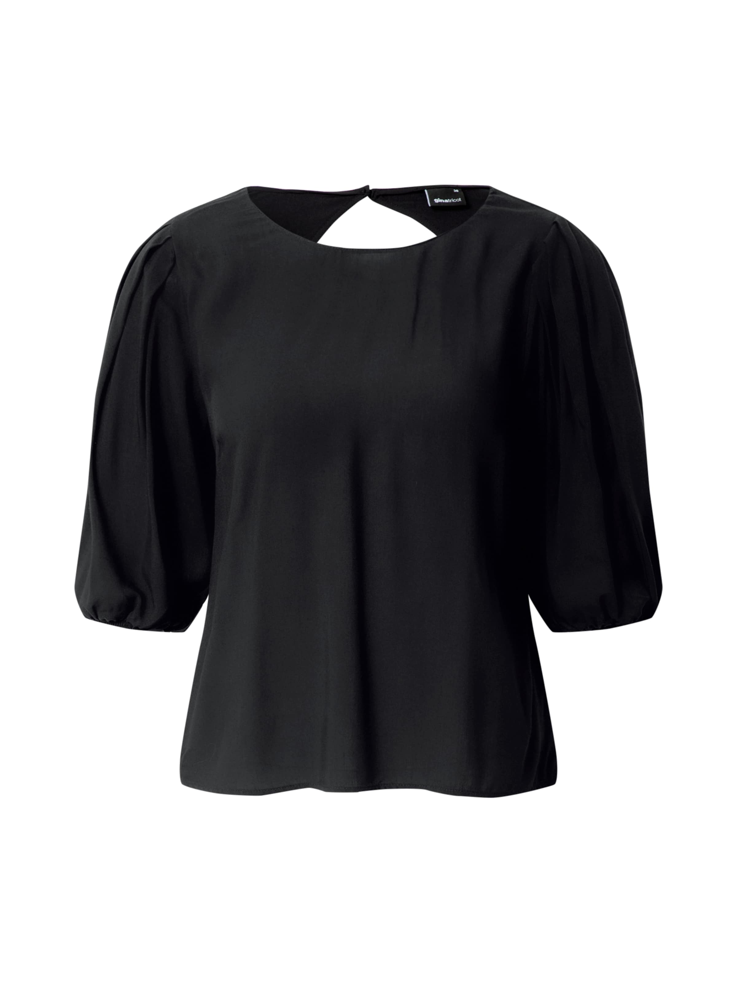 Gina Tricot Μπλούζα 'Annie' σε μαύρο: μπροστά