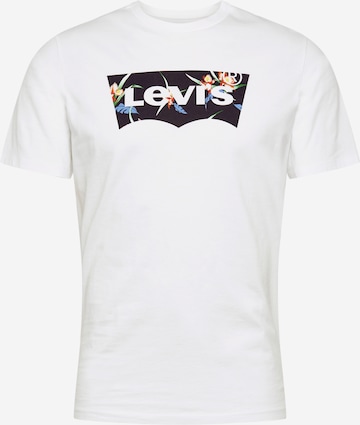 Regular T-Shirt LEVI'S ® en blanc : devant