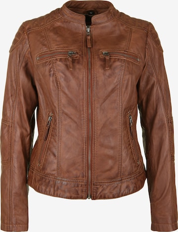 7ELEVEN Between-Season Jacket 'Bastia' in Brown: front