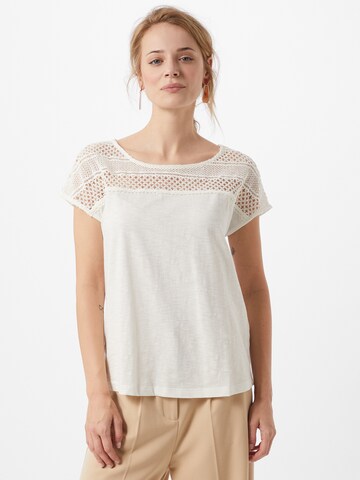 T-shirt s.Oliver en beige : devant