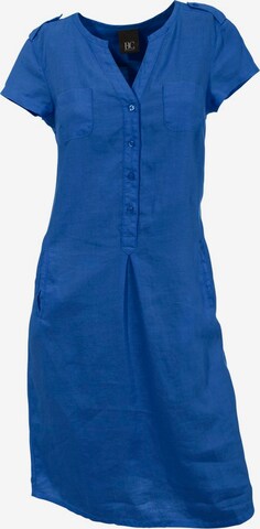 heine Blousejurk in Blauw: voorkant