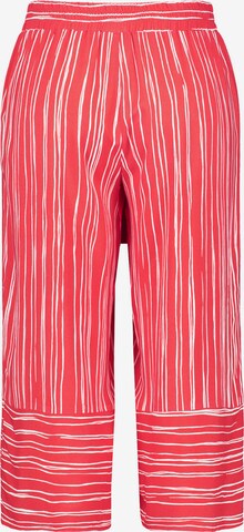 SAMOON Wide leg Broek in Rood