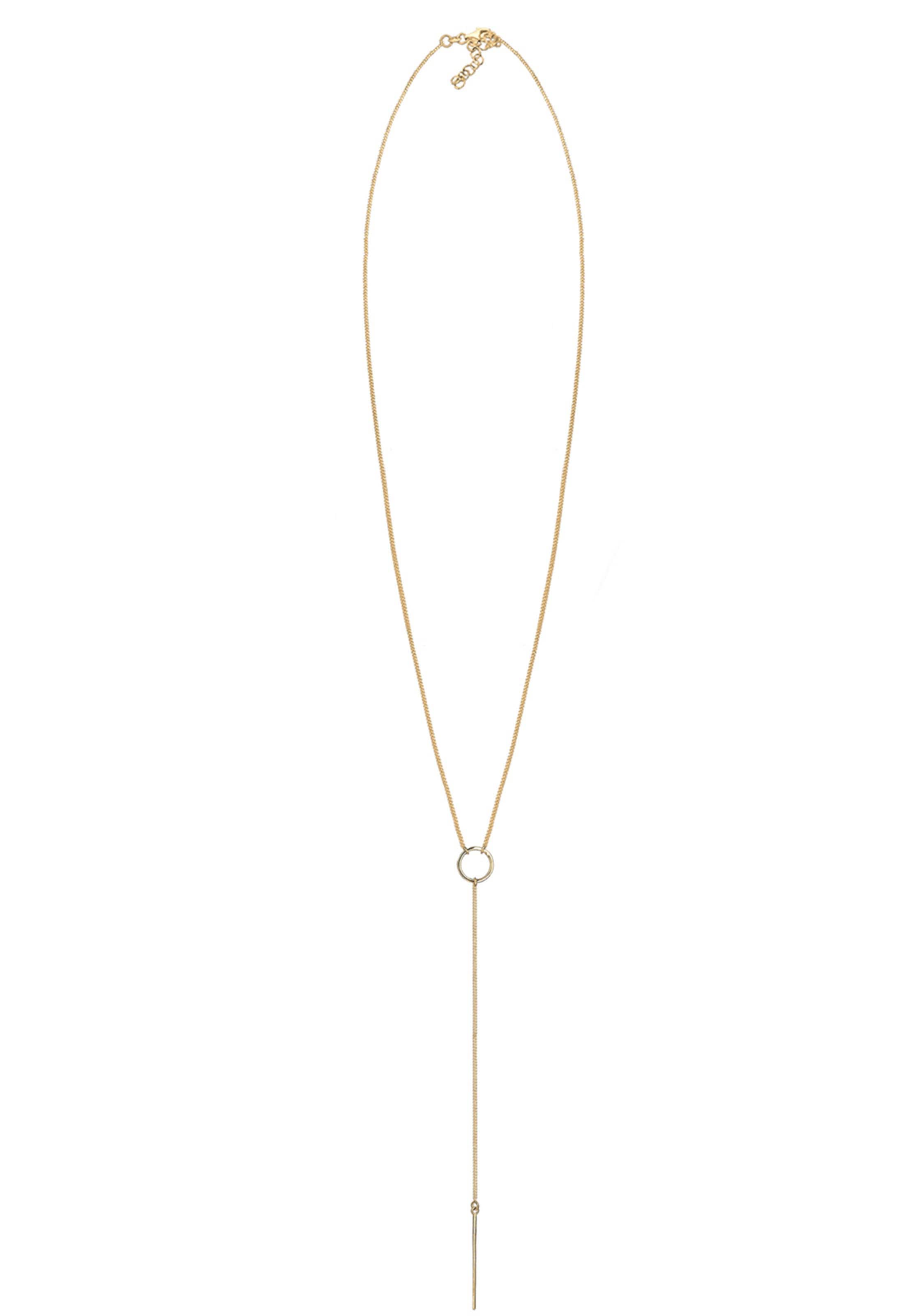 ELLI Ketting 'Geo' in Goud: voorkant