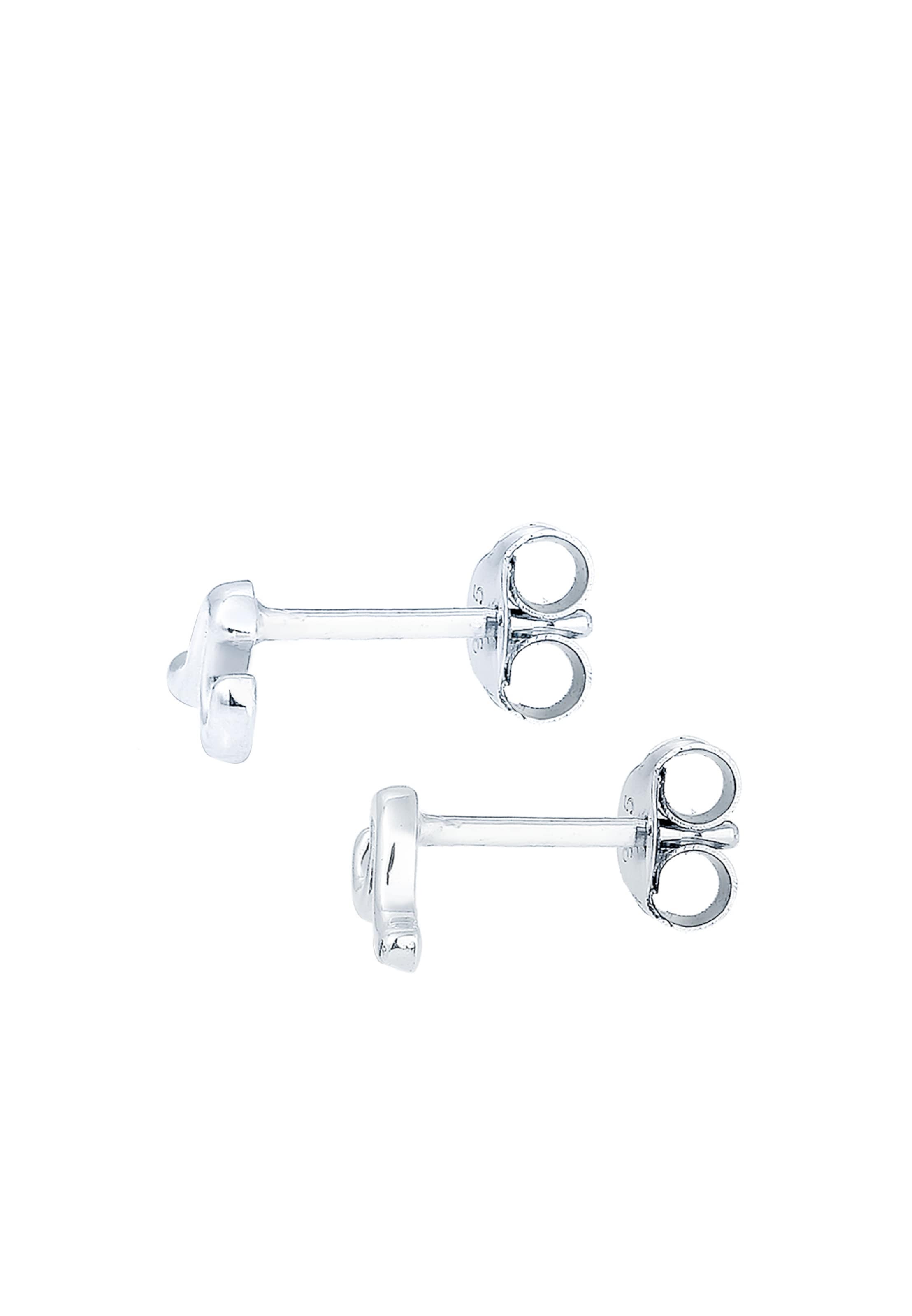 sudrabs ELLI Auskari 'Wellen'