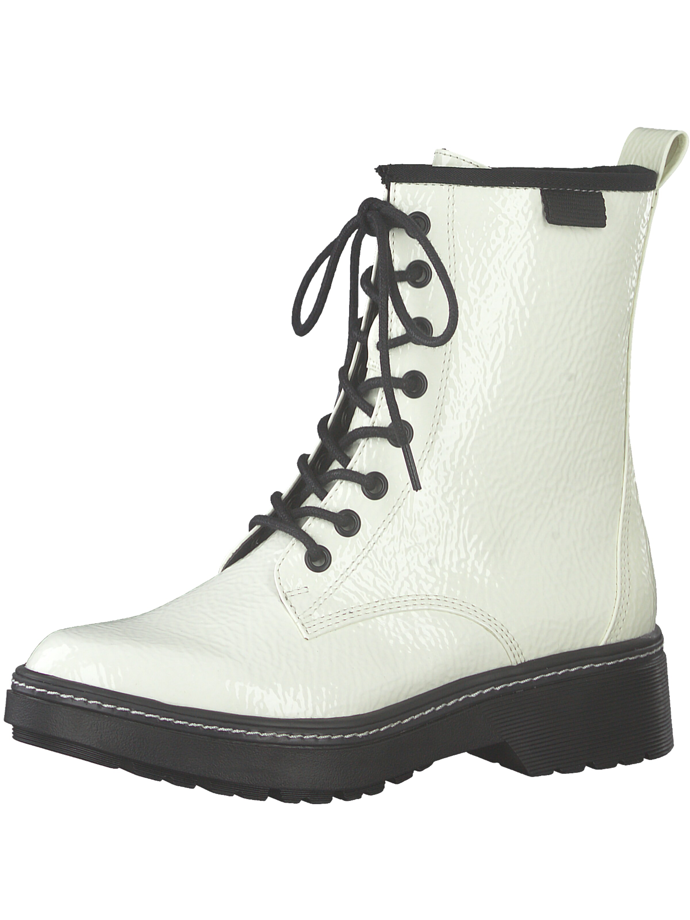 TAMARIS - Veterlaarsjes in de kleur Wit