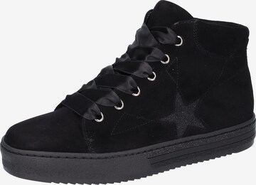 GABOR Sneakers hoog in Zwart: voorkant