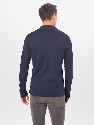 zils SELECTED HOMME Standarta piegriezums T-Krekls 'Paris'