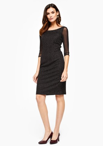 s.Oliver BLACK LABEL Jurk in Zwart