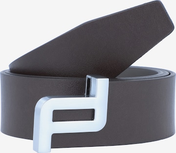 Ceinture Porsche Design en marron : devant