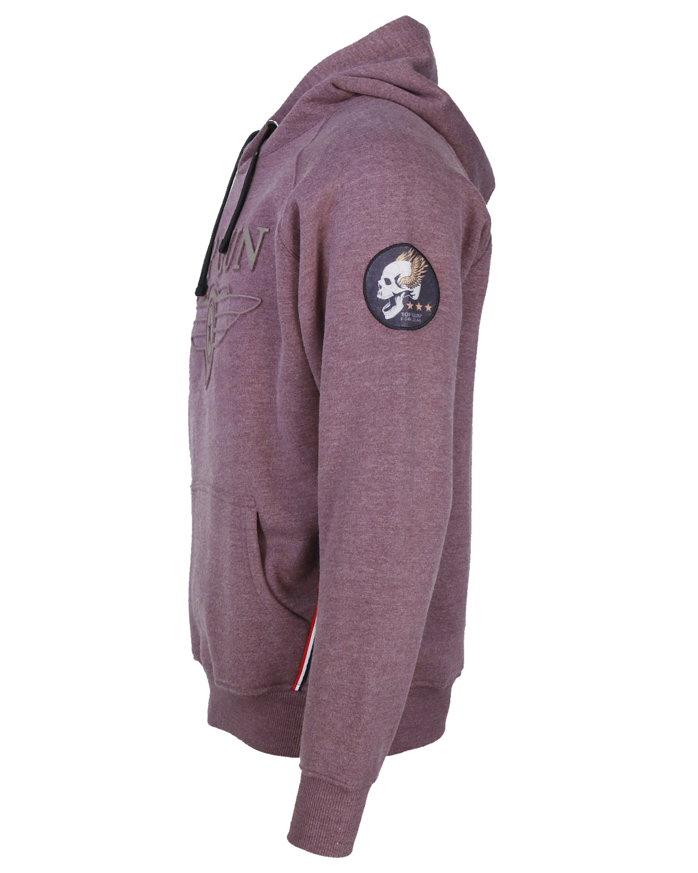 TOP GUN Sweatshirt 'TG-9013' in Rood