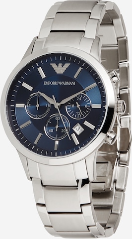 Emporio Armani Zegarek analogowy 'AR2448' w kolorze srebrny: przód