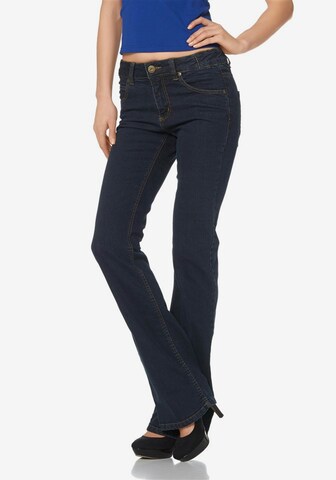 ARIZONA Boot cut Jeans in Blue: front