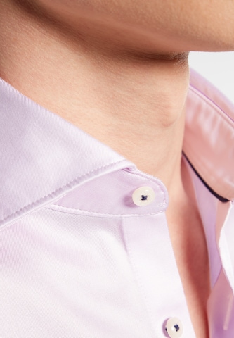 ETERNA Slim fit Zakelijk overhemd in Roze: voorkant