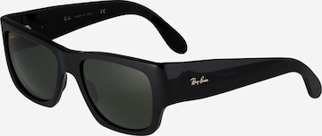 Occhiali da sole di Ray-Ban in nero: frontale