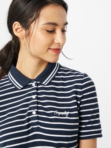 Superdry Suvekleit 'Polo', värv sinine