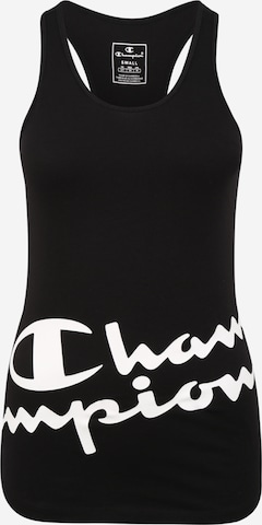 Champion Authentic Athletic Apparel Sporttop in Zwart: voorkant