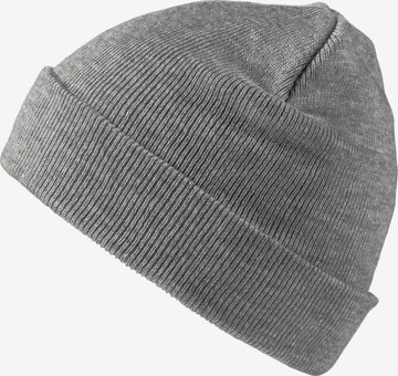 MSTRDS Beanie in Grey: front