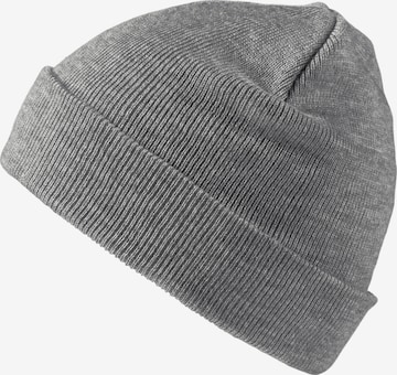 MSTRDS Beanie in Grey: front