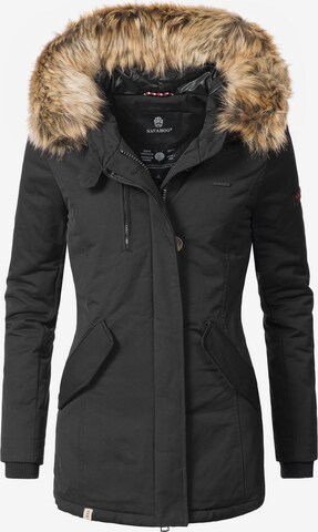 NAVAHOO Winter Parka in Black: front