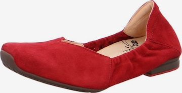 THINK! Ballet Flats in Red: front