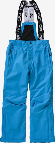 CMP Regular Workout Pants 'Salopette' in Blue: front