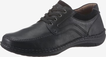 JOSEF SEIBEL Lace-Up Shoes 'Anvers 62' in Black: front